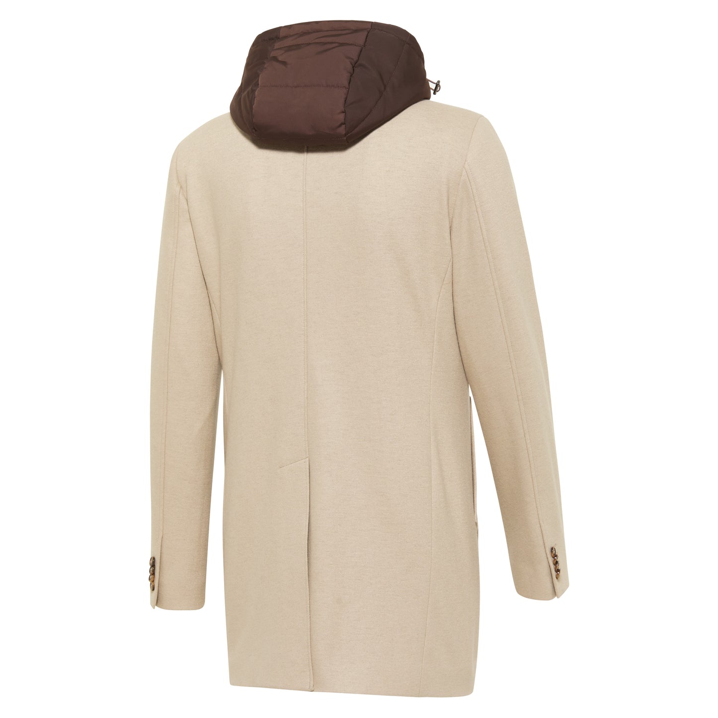 Jacket With Hood Inlay