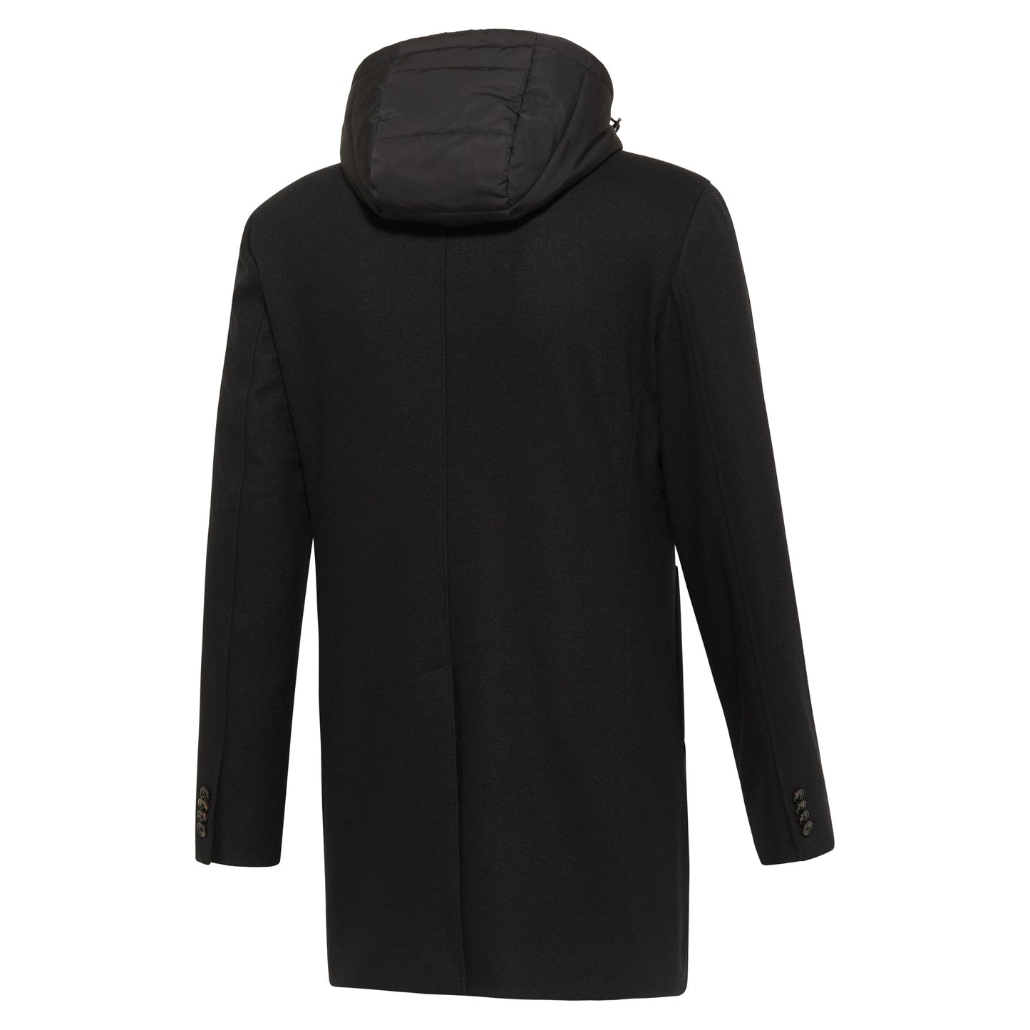 Jacket With Hood Inlay