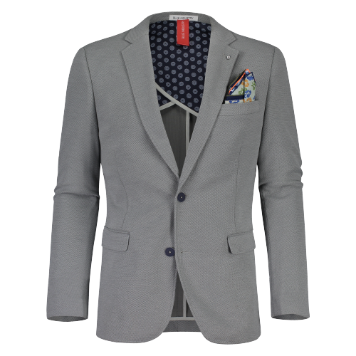 Blue Industry - Seasonal Waffle Blazer - Grey