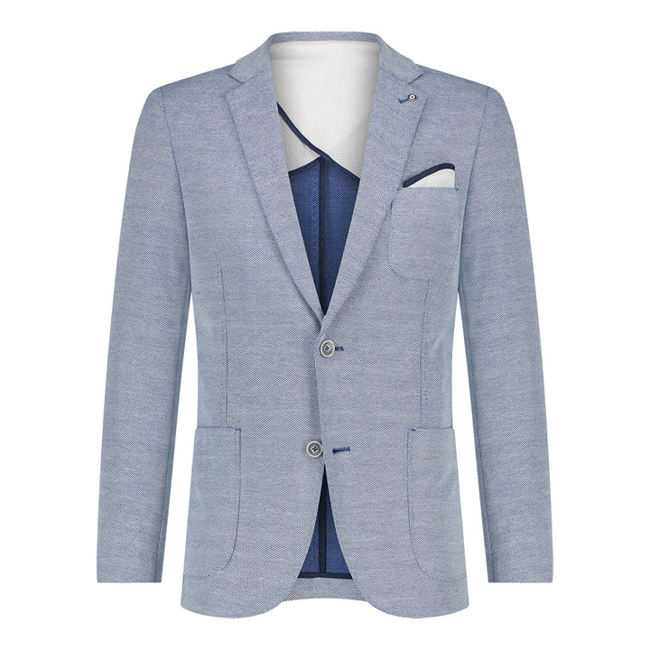 Blue Industry -  Core Colbert Heathered Blazer main image 0