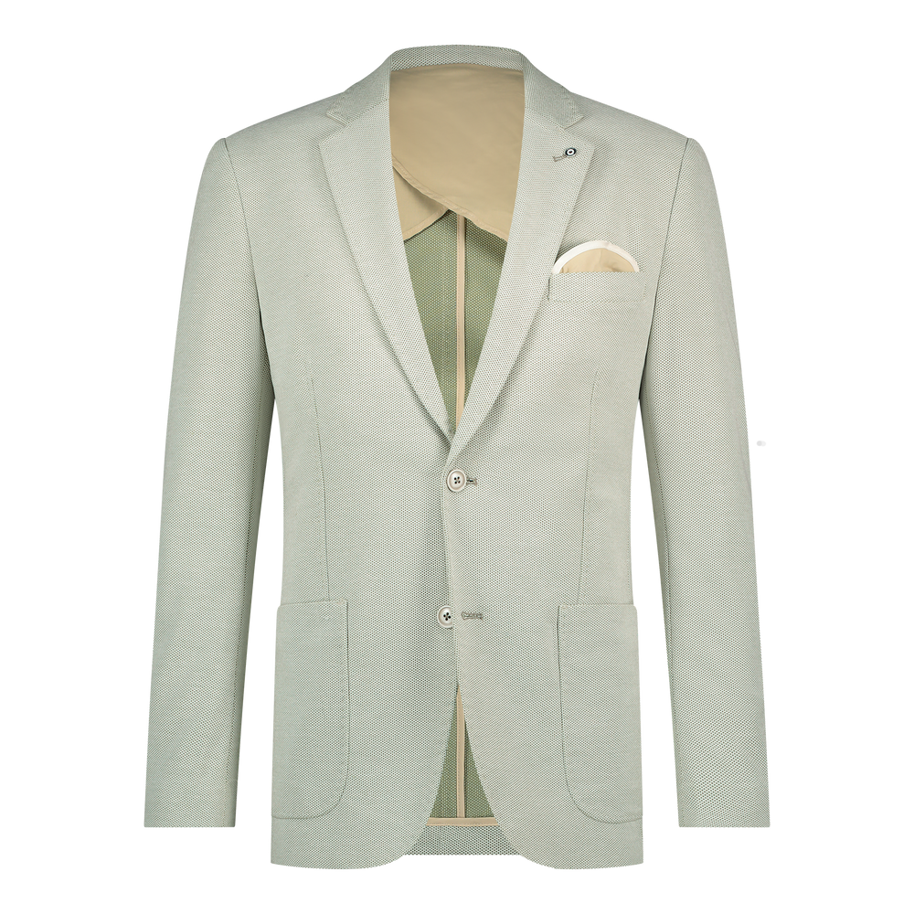 Seasonal Waffle Blazer