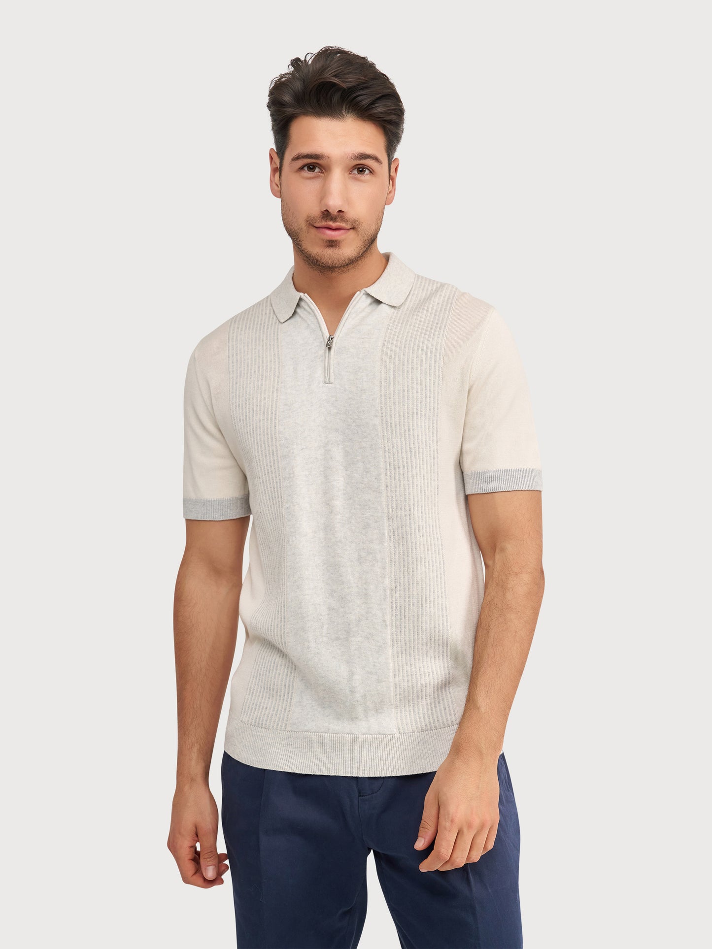 Blaine Quarter-Zip Polo