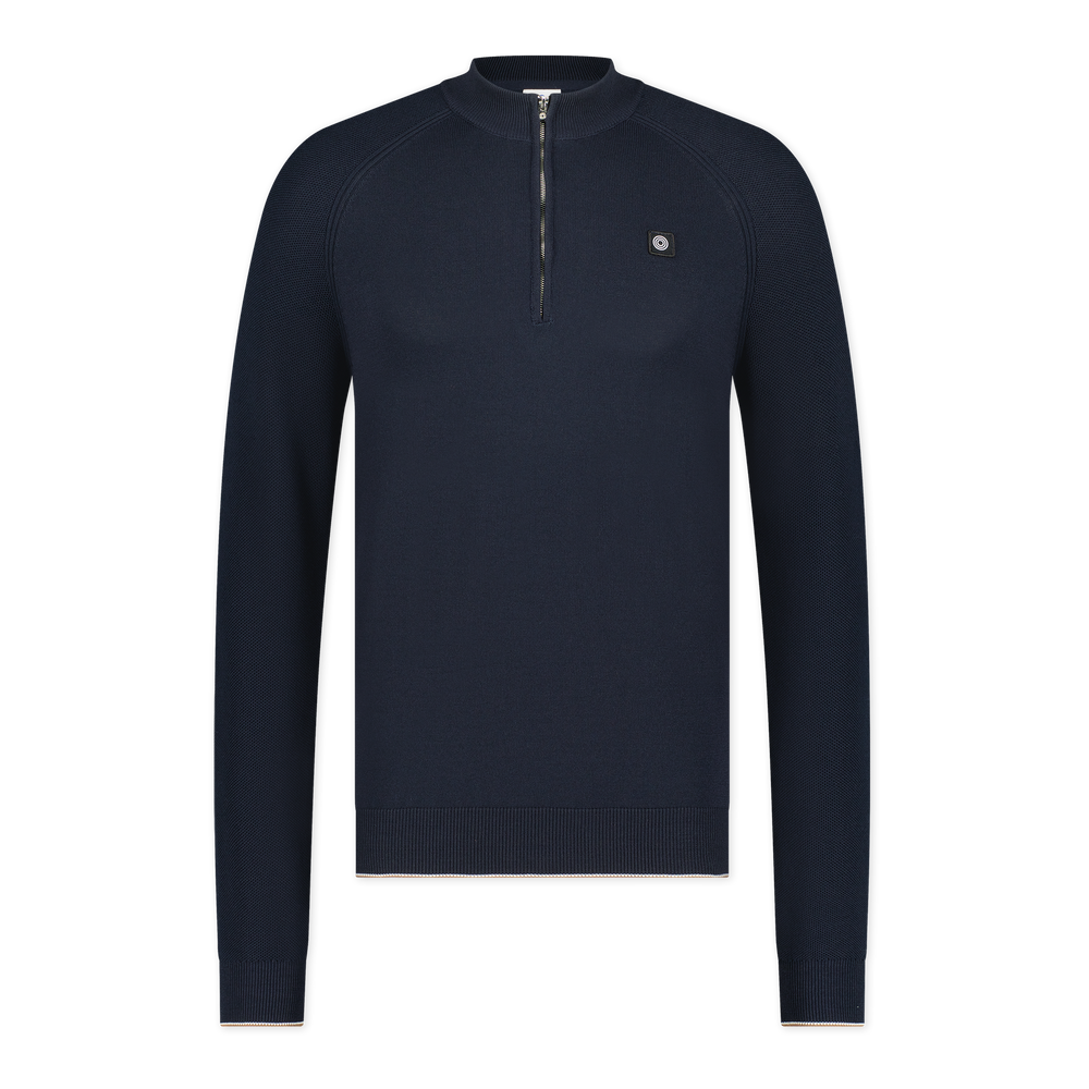 Quarter-Zip Knit Sweater