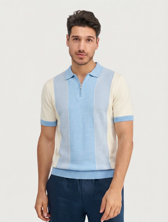 Blaine Quarter-Zip Polo